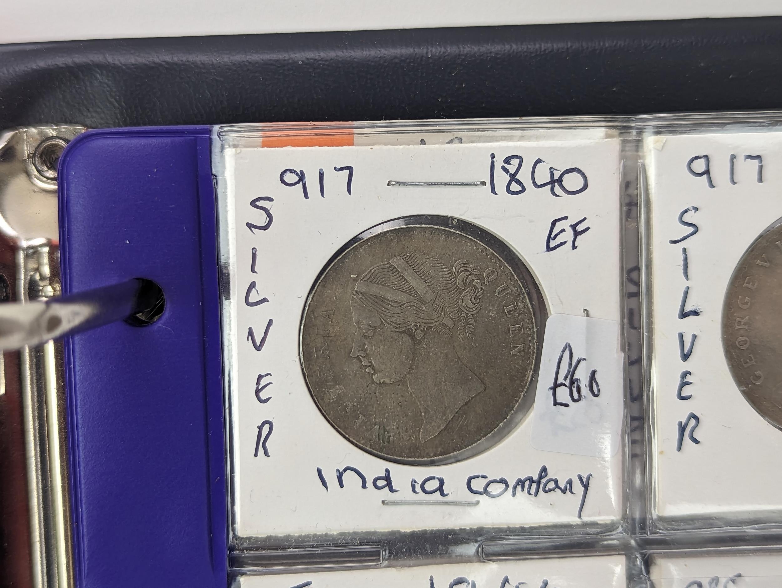 An album of mixed world silver coinage to include a 1912 British Trade Dollar, 1861-1908 Chinese - Image 24 of 58