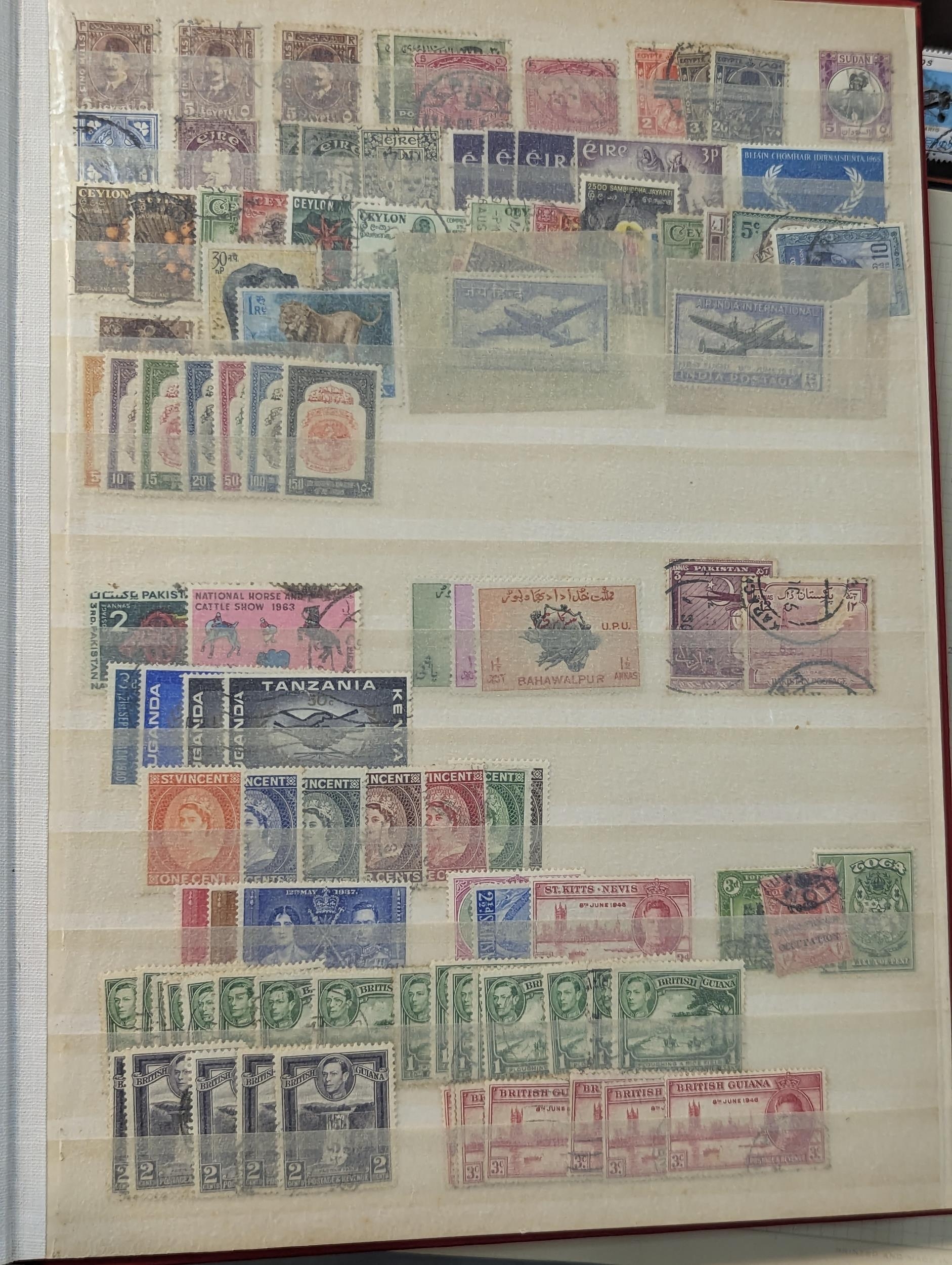 A large selection of British and world stamps in albums and loose to include early 20th century - Image 16 of 18