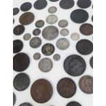 Mixed Victorian coinage A/F to include 1875 half crown, 1881, 1886 shillings, 1883 and other six