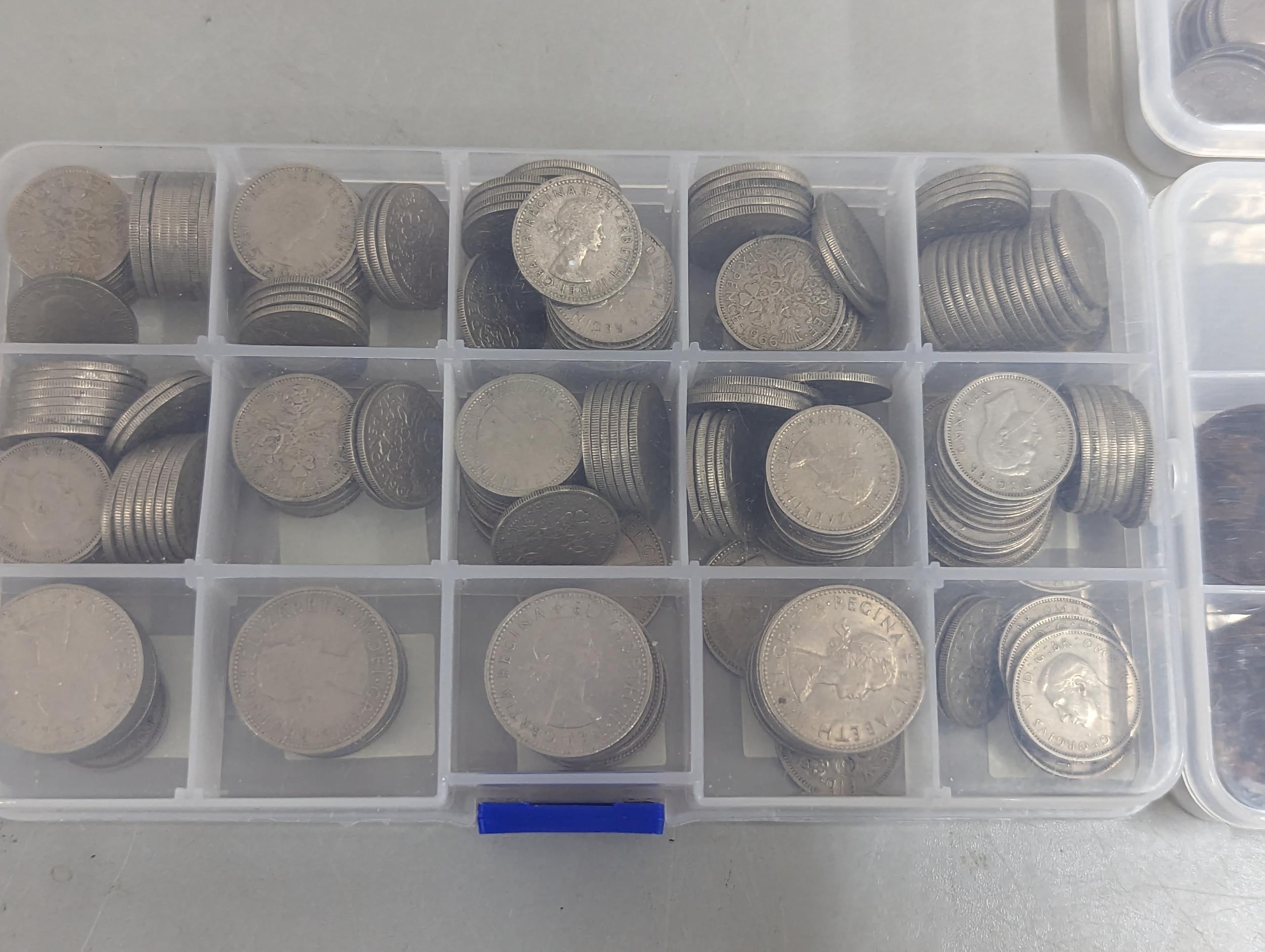 A large group of coins to include Westminster Elizabeth II and Prince Philip Numis proof crowns, - Image 13 of 18