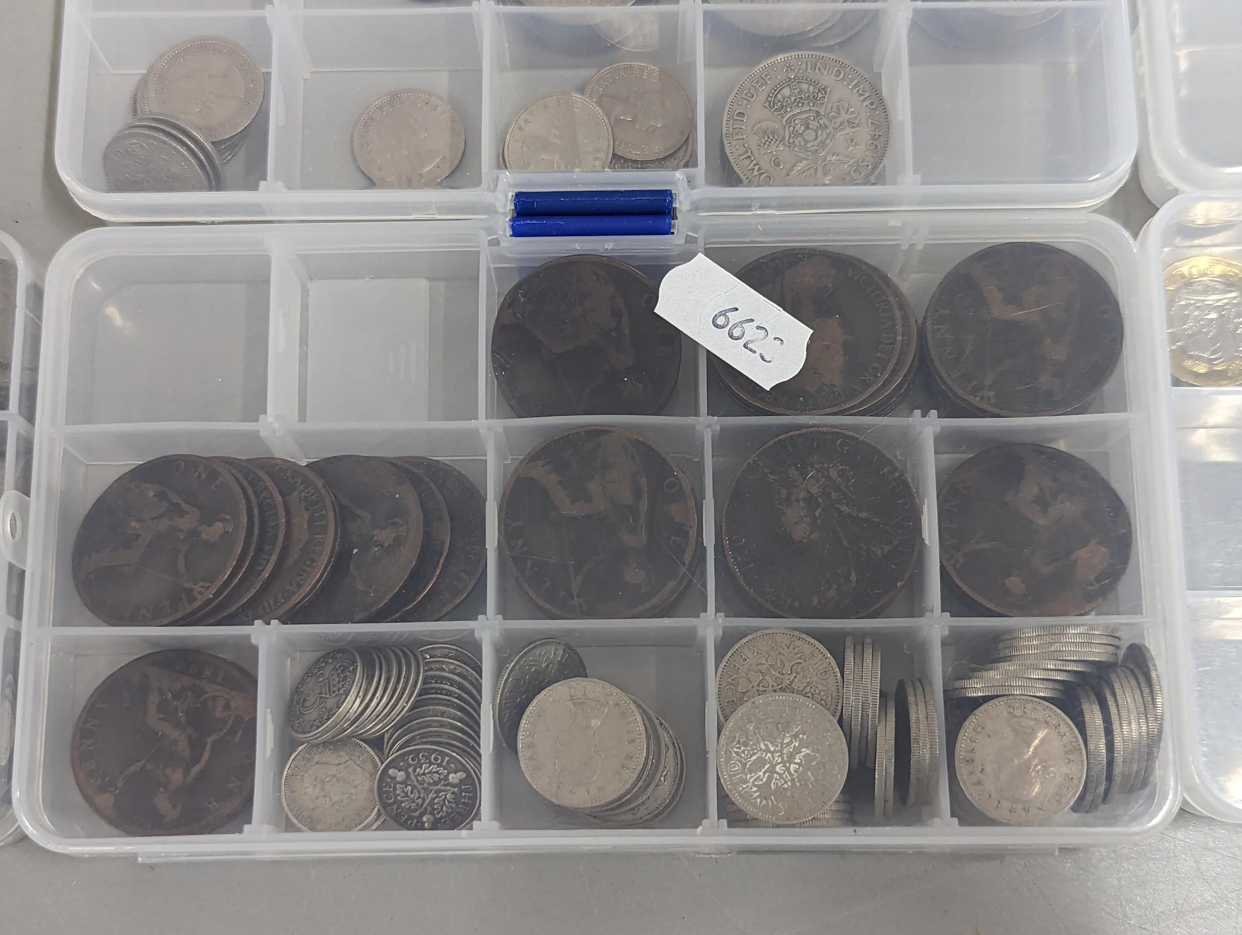 A large group of coins to include Westminster Elizabeth II and Prince Philip Numis proof crowns, - Image 14 of 18