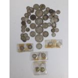 United Kingdom - late 19th/early 20th century British silver coinage, comprising of half crowns,