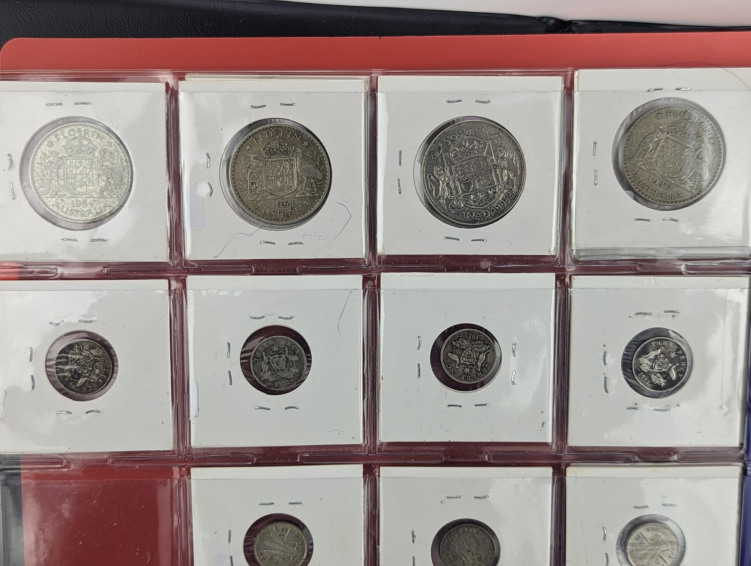 An album of mixed world silver coinage to include a 1912 British Trade Dollar, 1861-1908 Chinese - Image 10 of 58