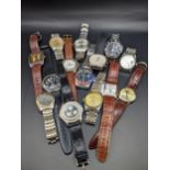 Mixed watches to include a Swatch, Collezione and others Location: