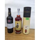 Three bottles of Port to include Taylors, Sandeman Location: