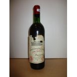 A single bottle of 1970 Chateau Grand-Puy-Lacoste Location: