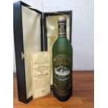 A boxed Glenfiddich limited edition Centenary bottle of pure malt Scotch whisky