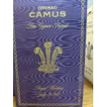 A boxed Cognac Camus Royal Wedding July 29 1981 book flask, with crown stopper Location: