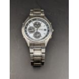 A gent's Seiko chronograph Quartz wristwatch Location: