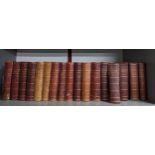 A group of 17 bound volumes of Punch 1899/1900 - 1915/1916, a consecutive run, red cloth boards
