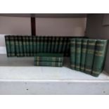 The Illustrated Library Edition set of Charles Dickens books, 28 Vols, in green cloth boards with