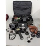 Photographic equipment to include Fujica STX-IN, Kodak Easy Share Z700, Agfa Ambi Silette and