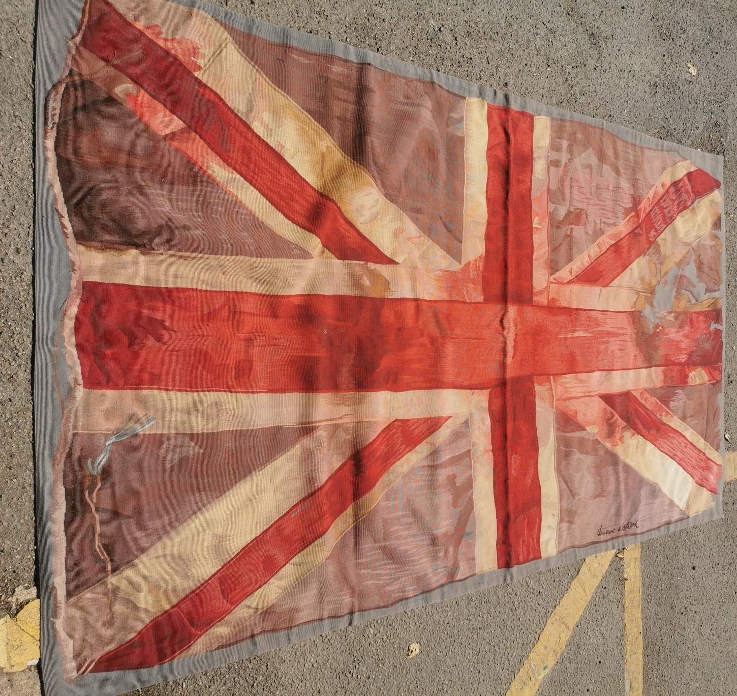 A Rug Company Union VW Jack Aubusson rug by Vivienne Westwood, hand woven, signed to one end, from