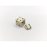 A rare WWII/Second World War MI9 issue "Escape Dise", special dice designed with hidden compartment,