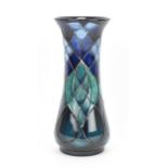 A Moorcroft pottery 'Lattice' vase, designed by Sally Tuffin, painted by Hayley Smith, circa 1993,