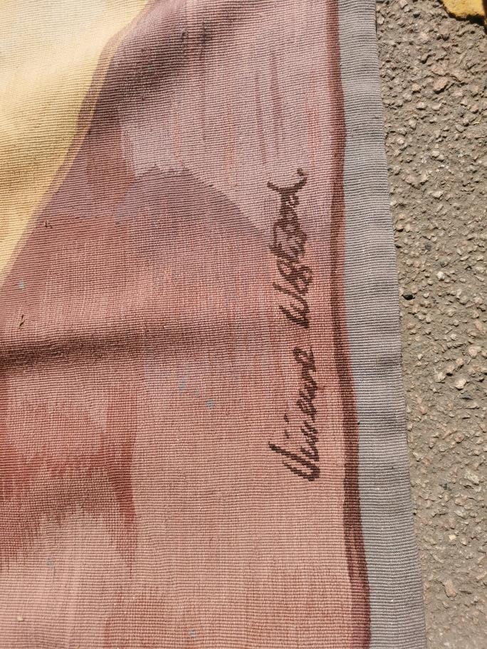 A Rug Company Union VW Jack Aubusson rug by Vivienne Westwood, hand woven, signed to one end, from - Image 5 of 6