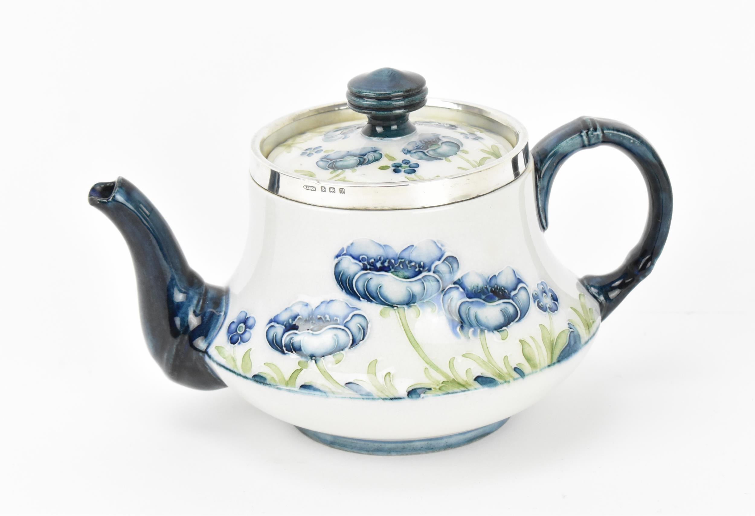 William Moorcroft (1872-1945) for James Macintyre & Co, an early 20th Century 'Florian ware' blue