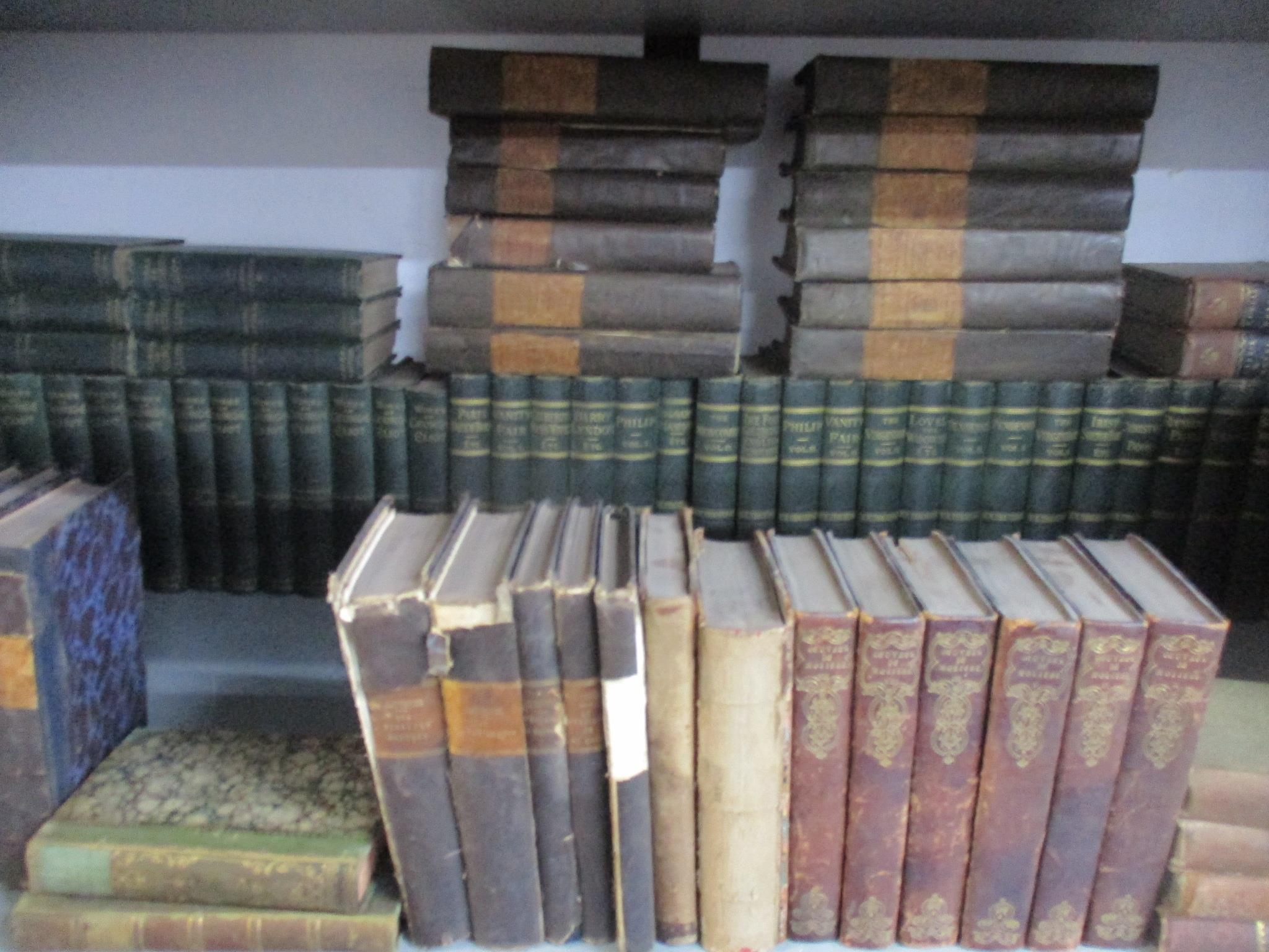 A quantity of 18th, 19th century and later books to include The Works of George Eliot, and - Image 4 of 4