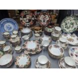 A group of mixed 19th century and later ceramics to include Mona, Sunderland, Colclough tea cups,