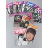 A part series of Beatles Monthly Book Up Numbers 2, 4 - 46 and duplicate copies of 9 and 14,