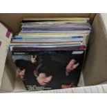 A selection of LPs to include The Rolling Stones' Our of Our Heads' stereo 33 1/3rpm record