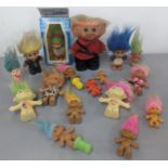 A quantity of Russ Trolls, in various sizes to include a boxed example Location: