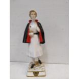 A Royal Worcester figurine Guys hospital 1960s staff nurse by Michael Sutly limited edition 215/750.