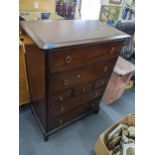 A vintage Stag Minstrel Range chest of drawers. Location: