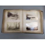 A 19th century photograph album containing views of Middlesex, Norfolk, Bisham and others Location: