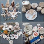 Mixed 20th Household ceramics to include vases, a Royal Worcester Poppy jug, a jug and bowl, mixed