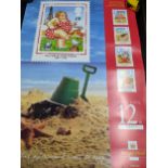 A collection of Royal Mail Post Office commemorative stamp posters, A1 size to include Carnival,