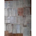 Indentures-A quantity of early 20th Century vellum and paper indentures to include Conveyances,