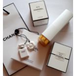 Chanel-A sealed bottle of TTPM No.5 parfum, 7ml, a Coco Mademoiselle empty Eau de Toilette