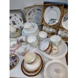 Ceramics to include Royal Doulton stoneware, a Derby Imari cup and saucer, Royal Winton chintz,