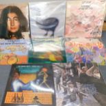 A small quantity of mainly progressive rock LP's to include Web 'i spider' (2019 edition,