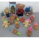 A quantity of Russ Trolls, in various sizes to include a boxed example Location: A2F