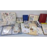 Mixed stamps from around the world, loose, in albums and an envelopes, Location: LAM