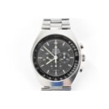 An Omega Speedmaster MARK II, chronograph, automatic, gents, stainless steel wristwatch, circa 1969,