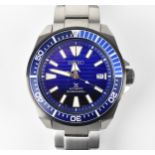 A Seiko Prospex, special edition 'Save The Oceans', Divers 200m, automatic, gents, stainless steel