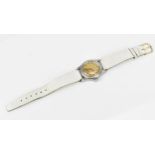 A Rolex Oyster Junior Sport, manual wind, mid size, stainless steel wristwatch, circa 1940s, the