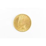 United States of America - 'Indian Head' gold ten dollar coin, dated 1911