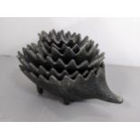 A set of six Walter Bosse style stackable ashtrays in the form of hedgehogs Location: