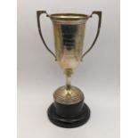 A Silver trophy engraved 'Middlesex Golfing Alliance' total weight 141.2g