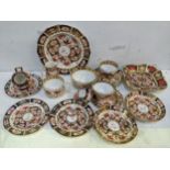 A collection of 19th century and later Royal Crown Derby Imari pattern china Location: