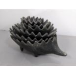 A set of six Walter Bosse style stackable ashtrays in the form of hedgehogs Location: 6:1