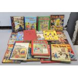 A quantity of children's annuals to include Rupert annual, Toby Twirl, The Boys Book of Soccer for
