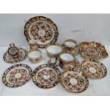 A collection of 19th century and later Royal Crown Derby Imari pattern china Location: A2B