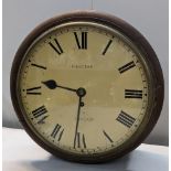 A Victorian 12 inch fusee 8-day dial clock, the dial signed Webster London, 37cm dia Location: