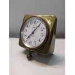 An early/mid 20th century Waltham Watch Co USA 8-day car clock Location: