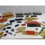 A collection of 00 gauge to include a Hornby 60016 Silver King engine and accessories, together with